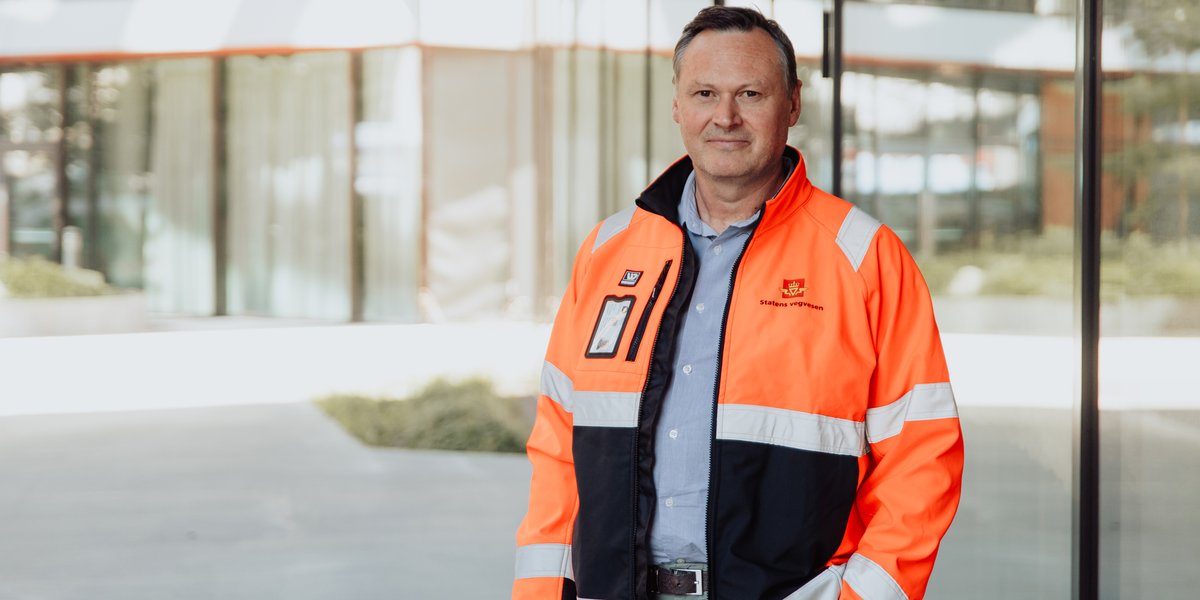 Avdelingsdirektør drift og vedlikehold Cato Løkken. Foto: Karoline Rage / Statens vegvesen