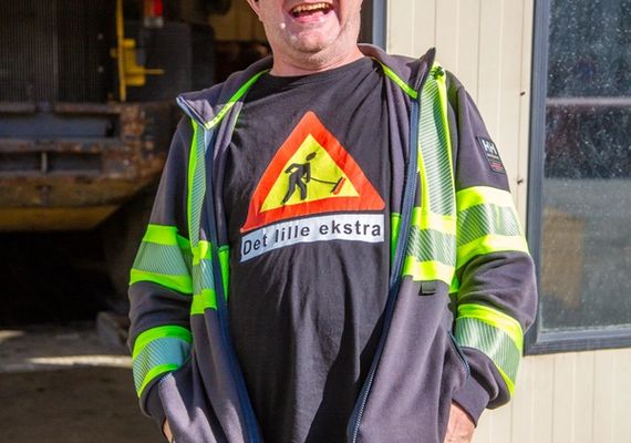Faglig leder Børge Telle (Foto: Runar F. Daler, Anleggsmaskinen)