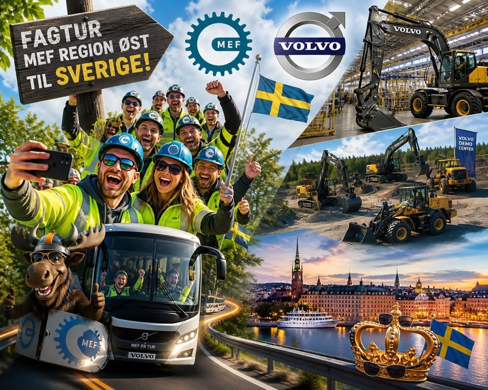 Fagtur region Øst 2026 til Sverige