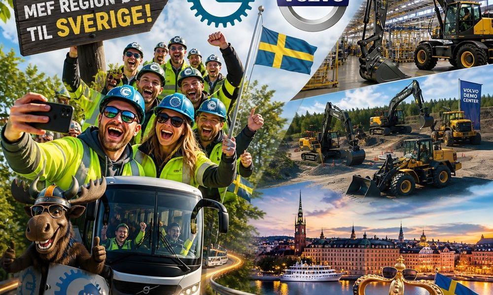 Fagtur region Øst 2026 til Sverige