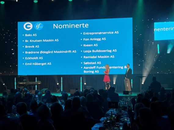 De nominerte til HMS-prisen.