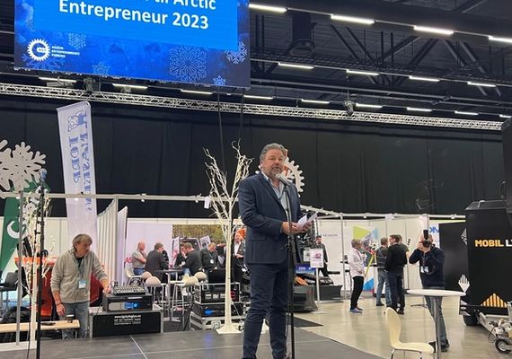 Offisiell åpning ved styreleder Øystein Hope