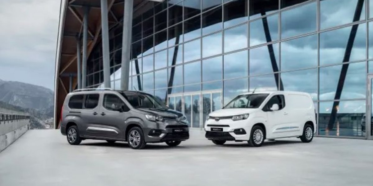 Ny varebil fra Toyota- Toyota PROACE City