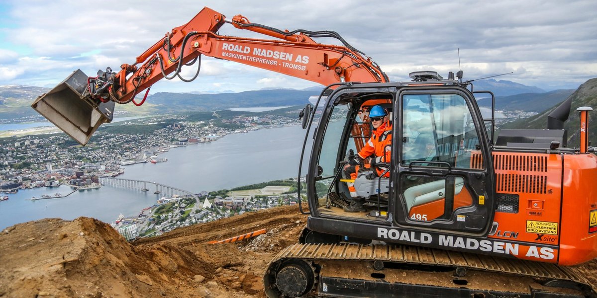 Med lærlinger til topps