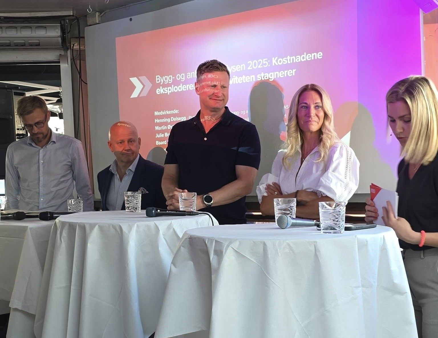 Julie i paneldebatt med BDO