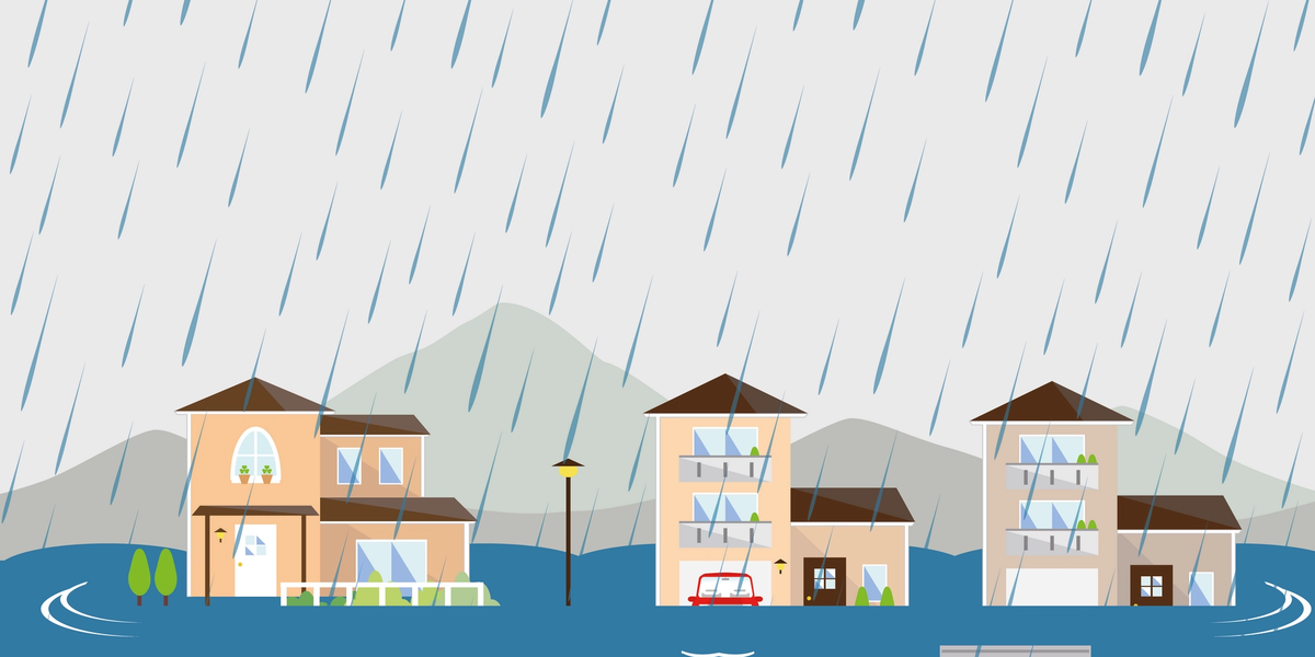 Opprydning etter ekstremværet