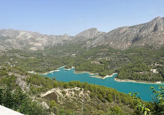 Flott utsikt på tur