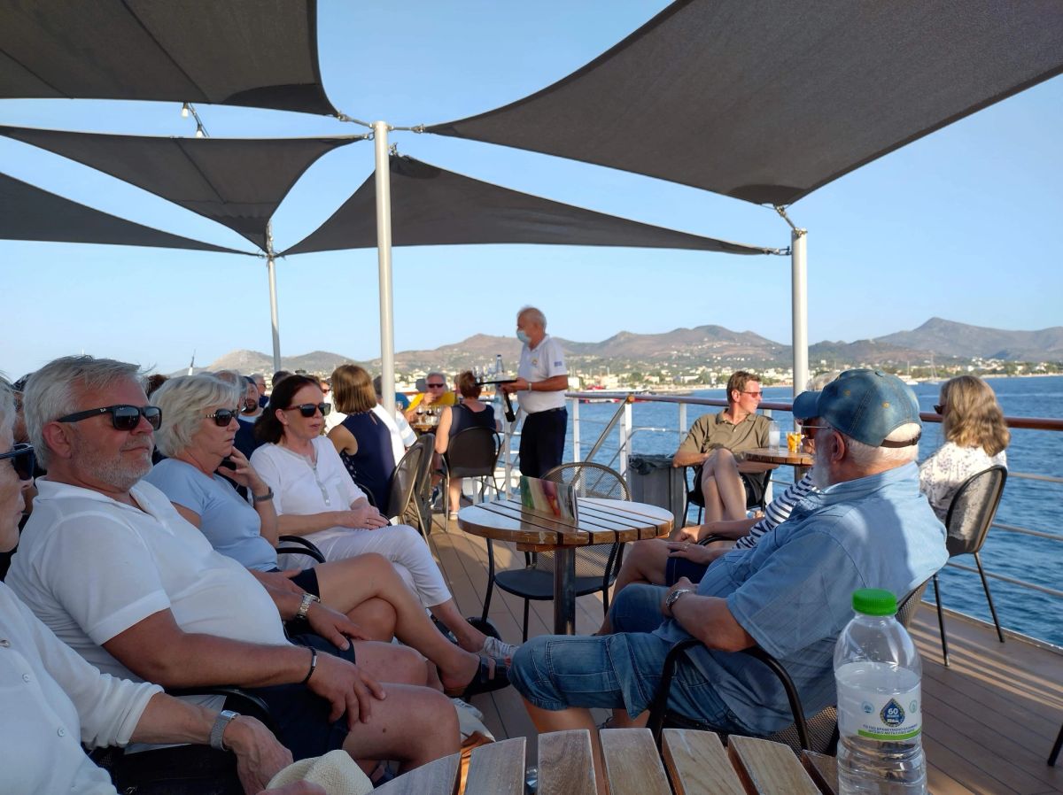 Øyhopping i nydelig sol