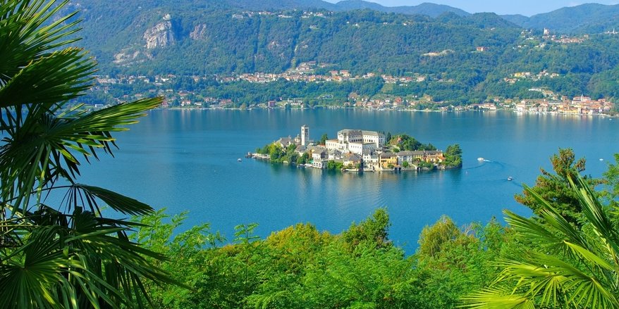Isola San Giulio ved Lake Orta