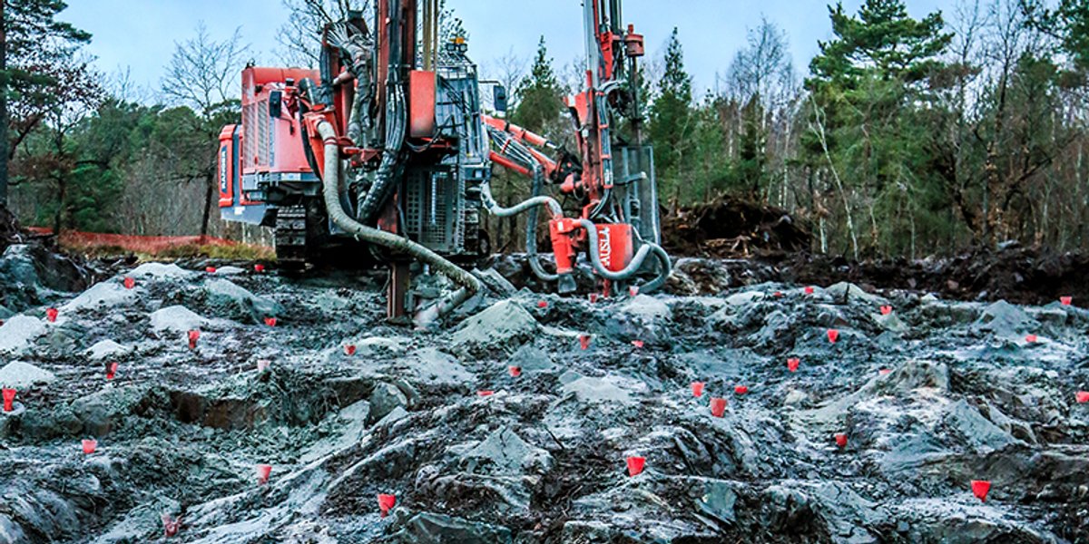 Sprengningsdag på Arctic Entrepreneur