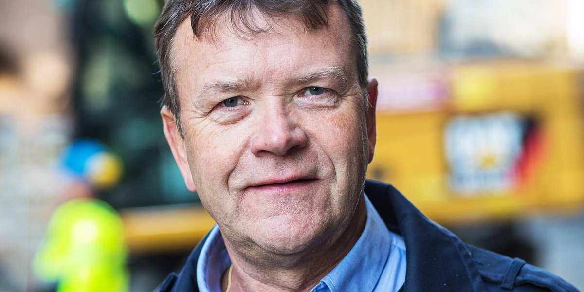 Arnstein Repstad. Foto: Jørn Søderholm, Anleggsmaskinen