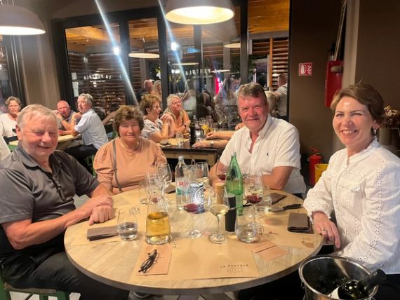 Hyggelig selskap og gode middager