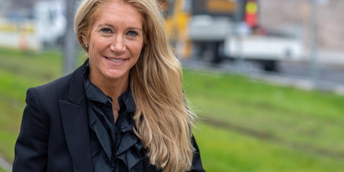 Julie Brodtkorb. Foto: Jørn Søderholm, Anleggsmaskinen