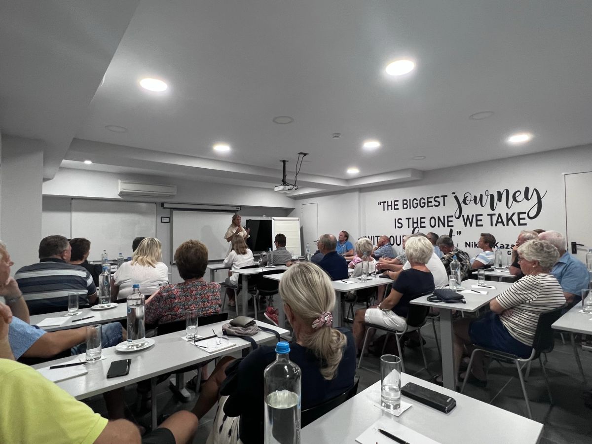 Julie Brodtkorb orienterte om MEFs arbeid den siste tiden