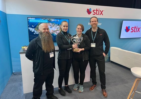Stix ble kåret til "Årets stand 2024". Vi gratulerer!