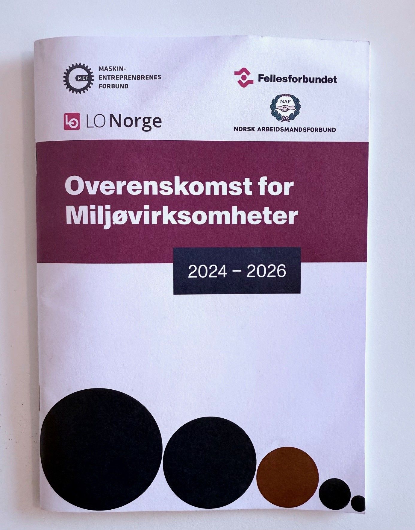 Miljøoverenskomsten 2024-2026