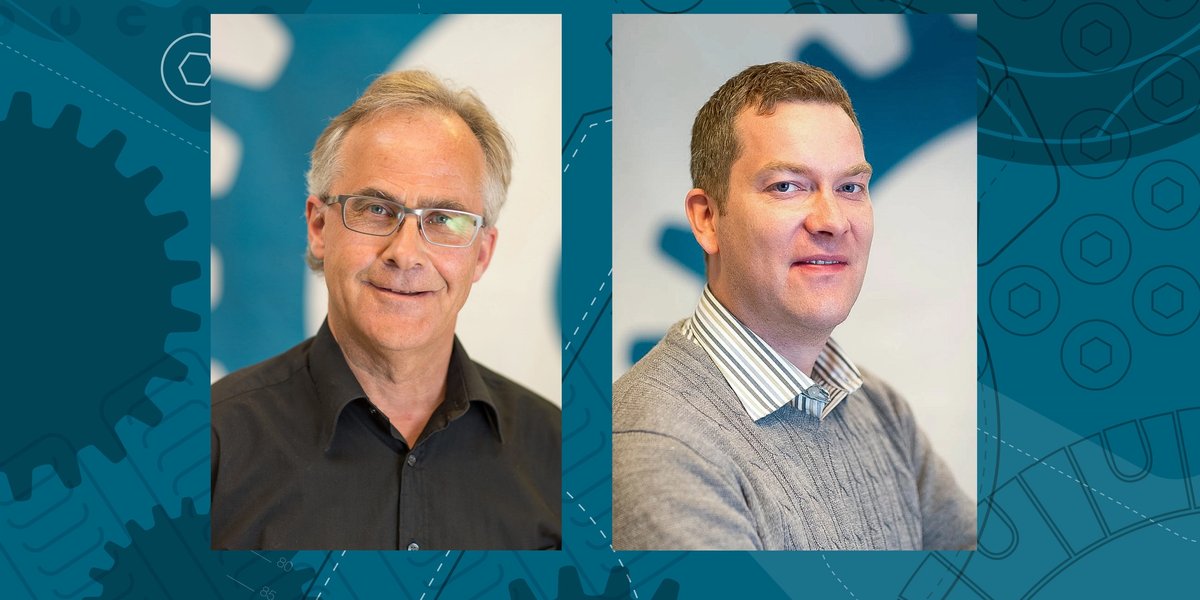 Johnny Lillegård (t.v) og Frank Brendeløkken