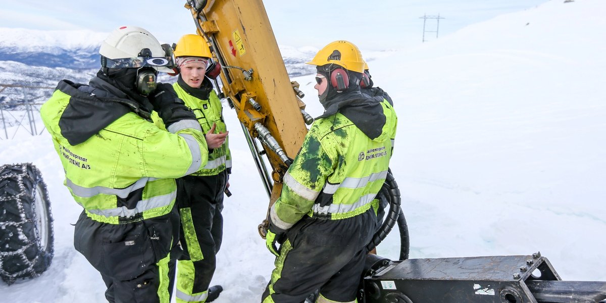 Illustrasjonsfoto: Jørn Søderholm, Anleggsmaskinen