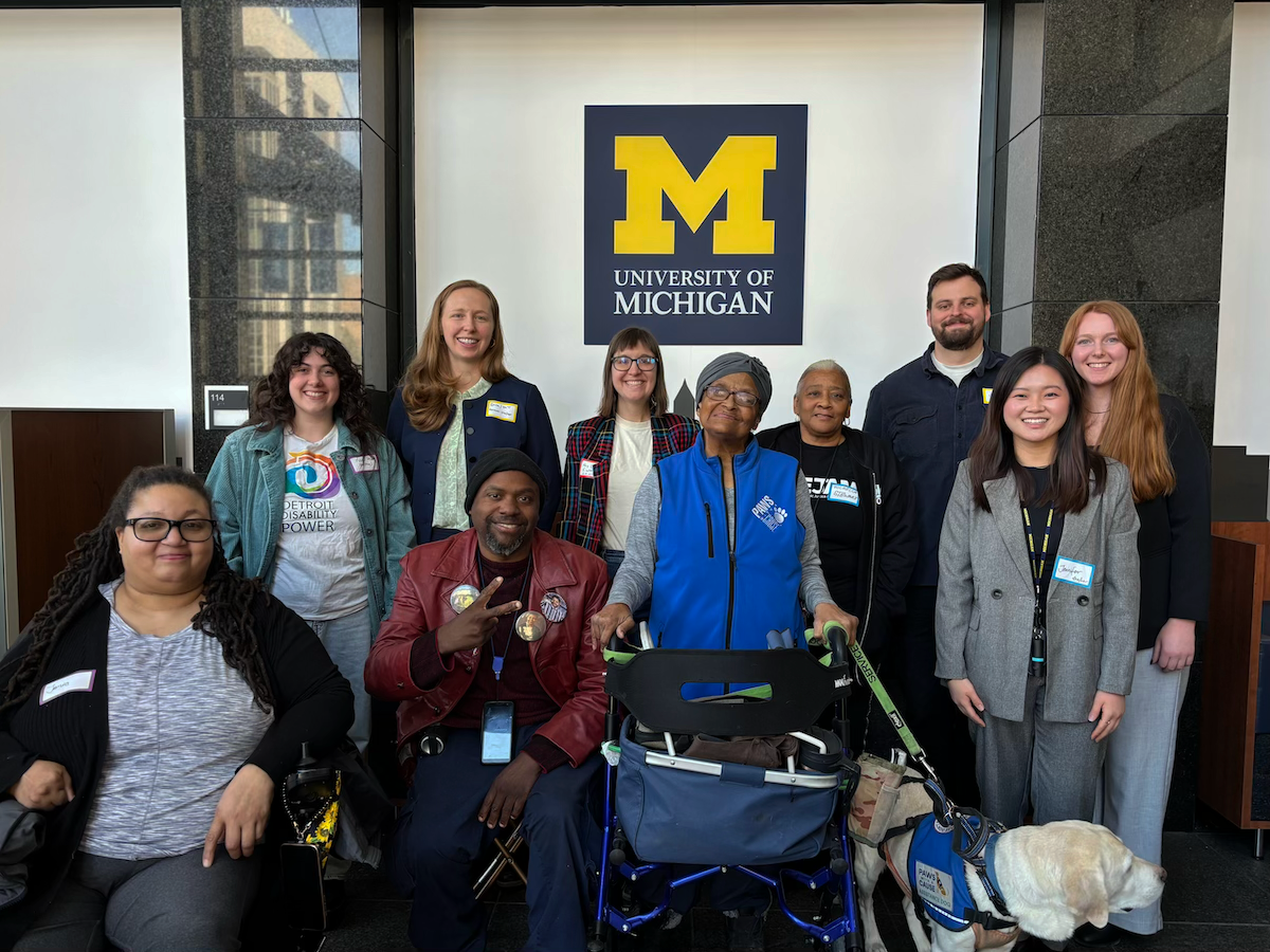 Group photo of the CIME team with members of the advisory committee
