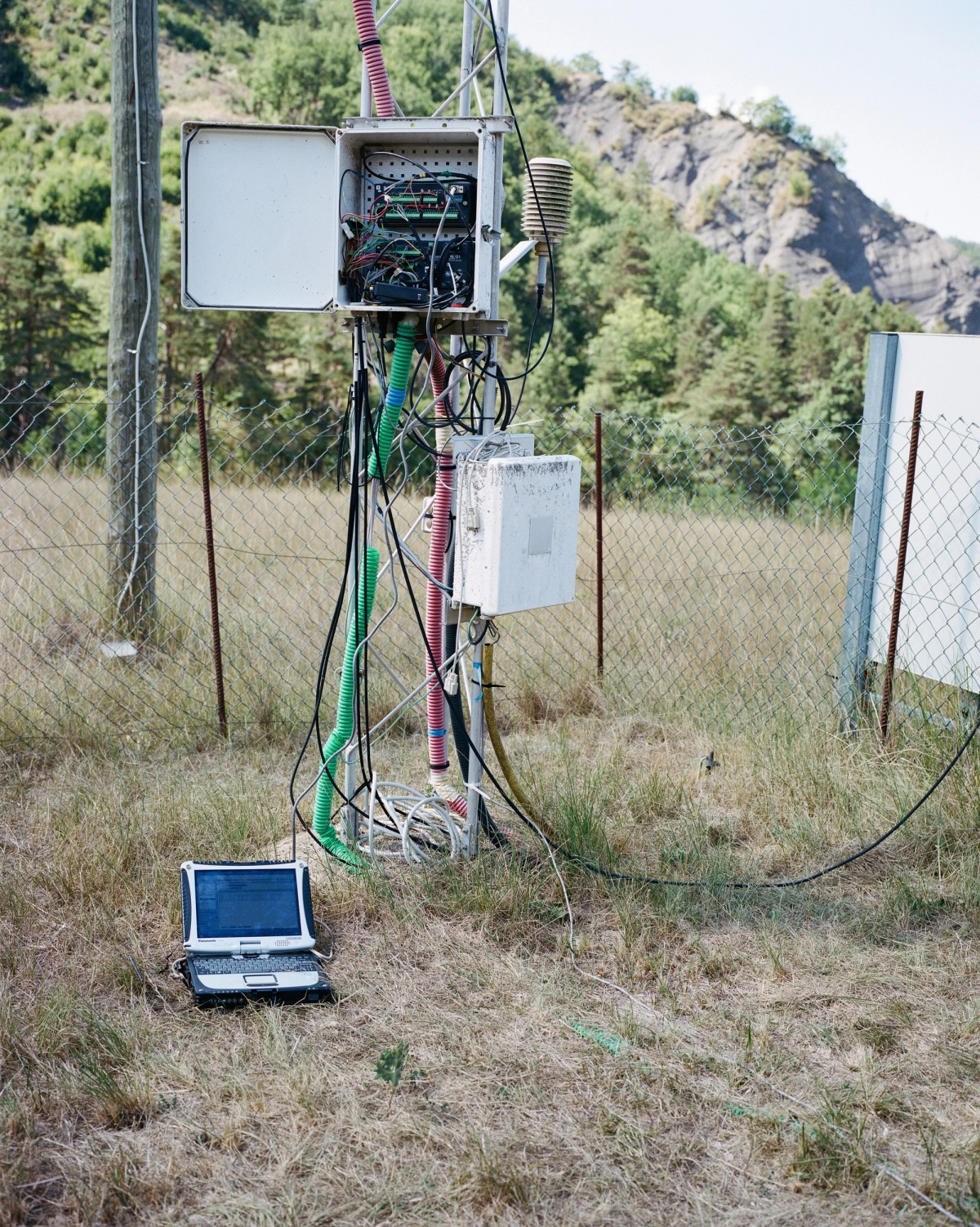 Data collection in Draix, France (for Sensing Earth), Valentin Bansac, 2022.