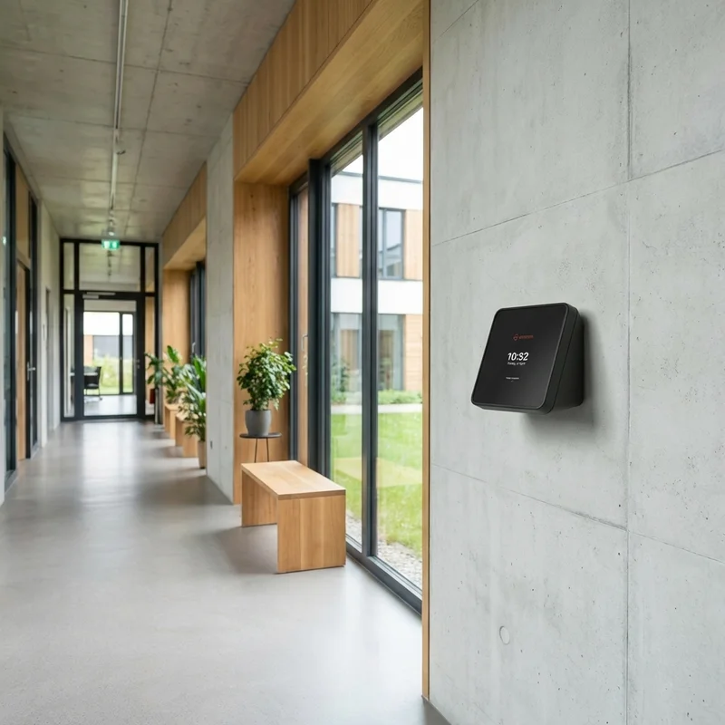 Zeiten direkt im Haus erfassen – mit Terminal an Rezeption oder Personalraum