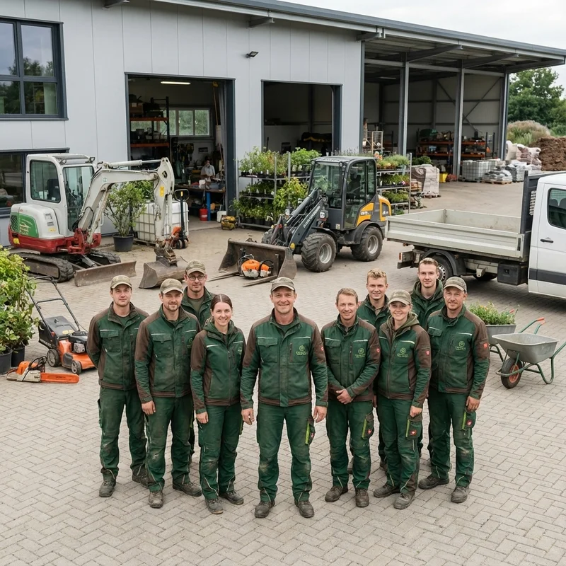 Zeiterfassung für Garten- und Landschaftsbau – Hof, Baustelle, Büro