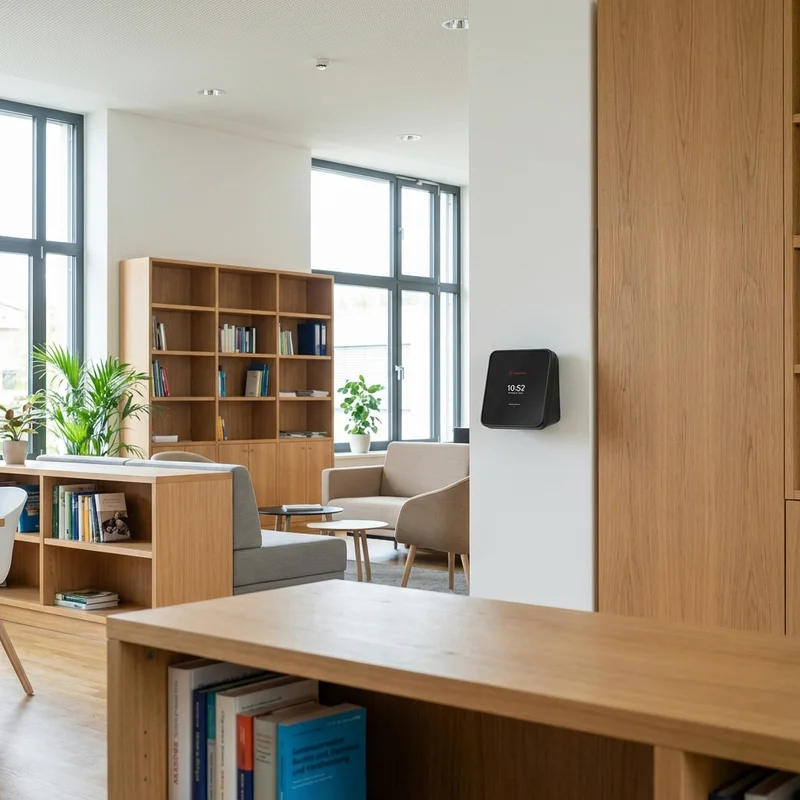 Zeiten direkt an der Schule erfassen – mit dem zeitstrom-Terminal