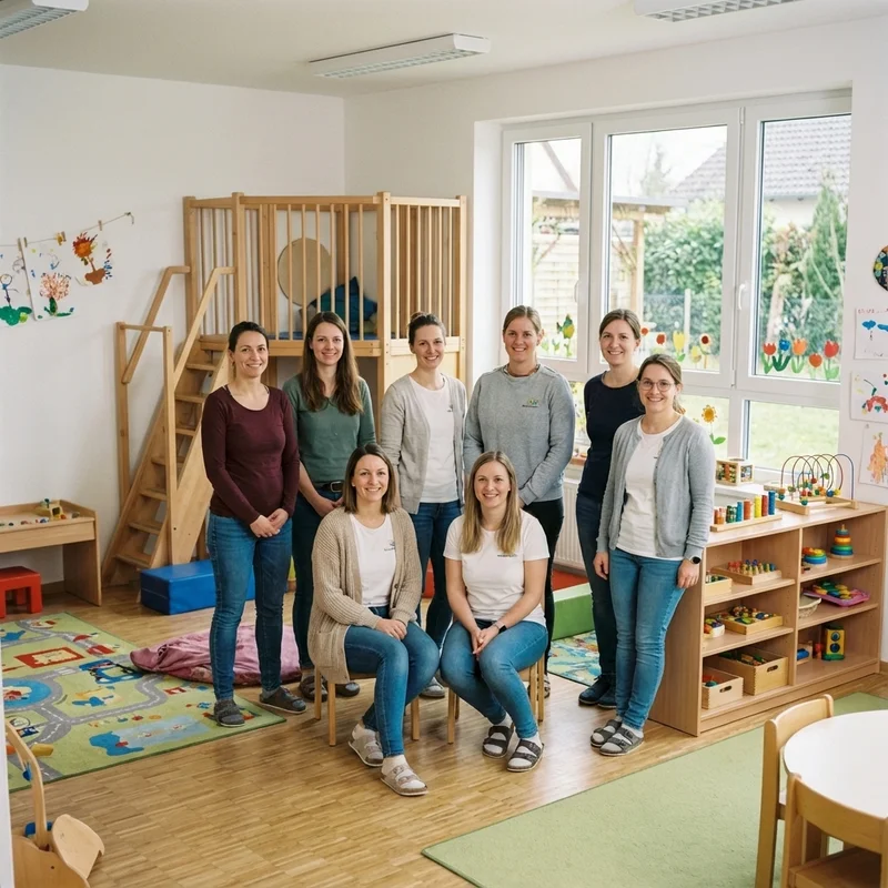 Zeiterfassung für Kindergärten, die einfach mitläuft – Büro, Gruppe, Außengelände