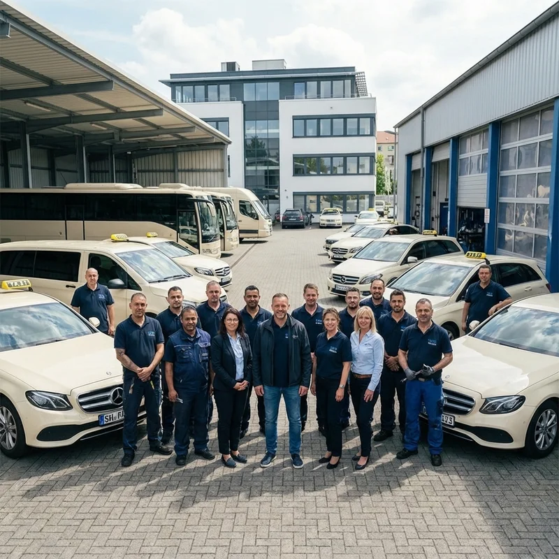 Zeiterfassung für Taxi- und Mietwagenunternehmen – im Betrieb, im Auto, unterwegs