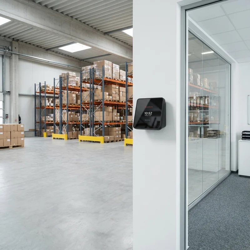 Zeiterfassungsterminal für dein Büro und Einsätze beim Kunden