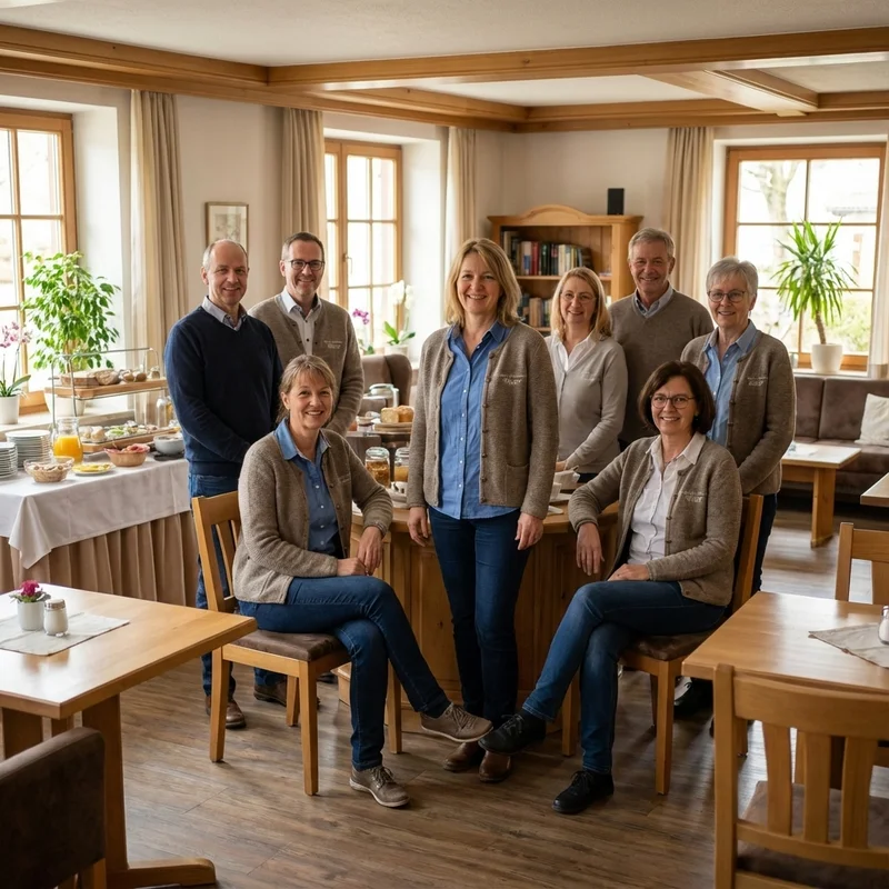 Zeiterfassung für Pension & Gästehaus – von Rezeption bis Zimmerdienst