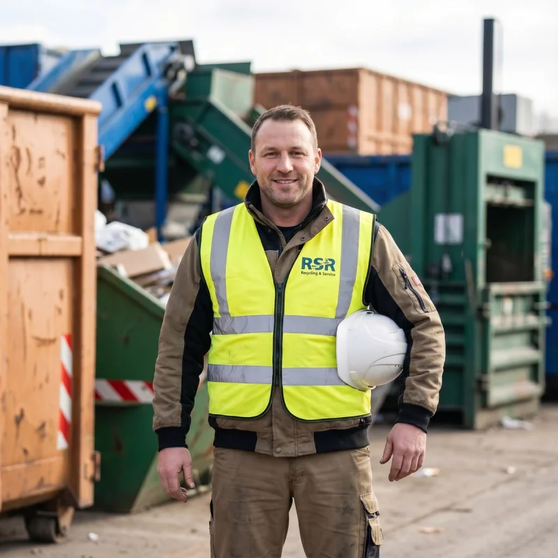Entsorgungsbetrieb und Recyclinghof