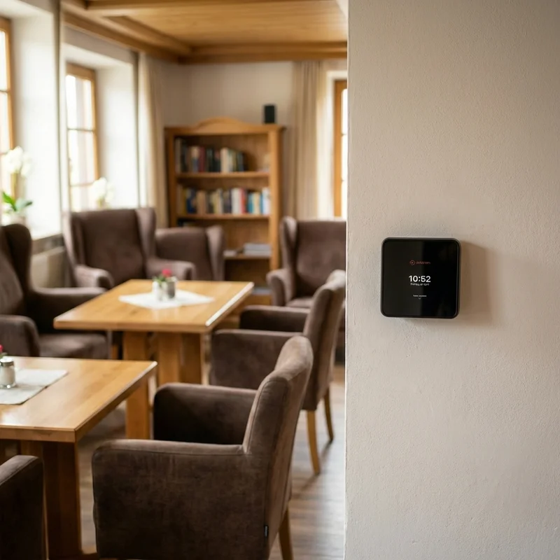 Zeiterfassungsterminal direkt im Haus – effizient für dein Team