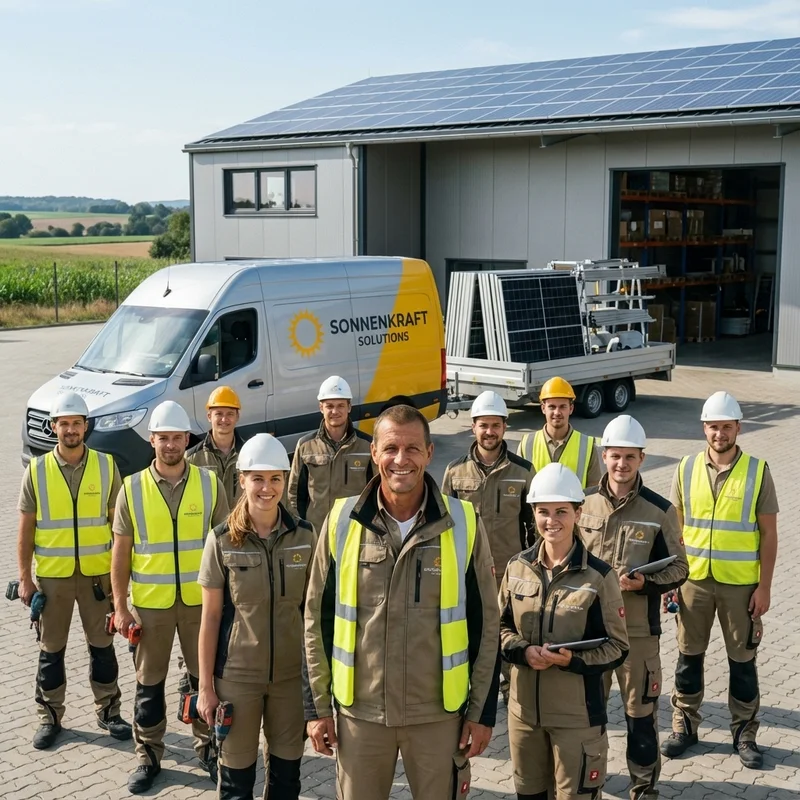 Zeiterfassung für Solarteure – auf dem Dach, im Lager und im Büro