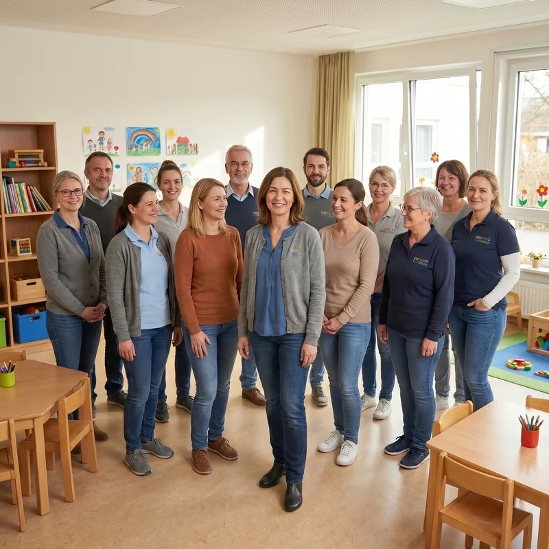 Zeiterfassung für Kitas und Horte – Zentrale, Gruppe und Außengelände