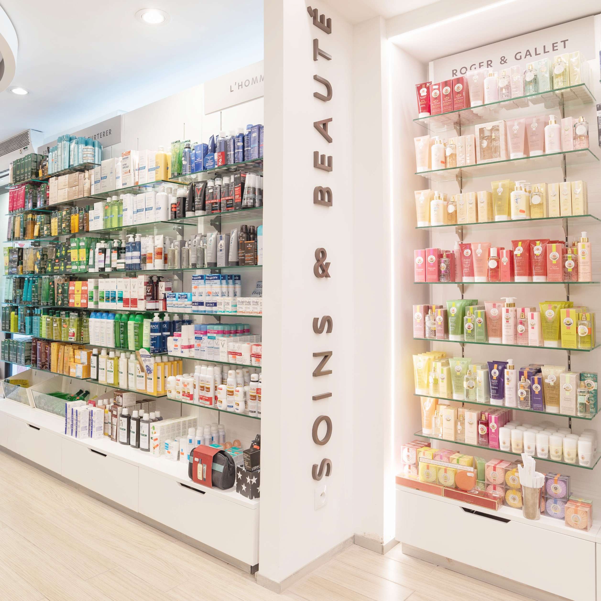 espace de dégustation de thé de la pharmacie