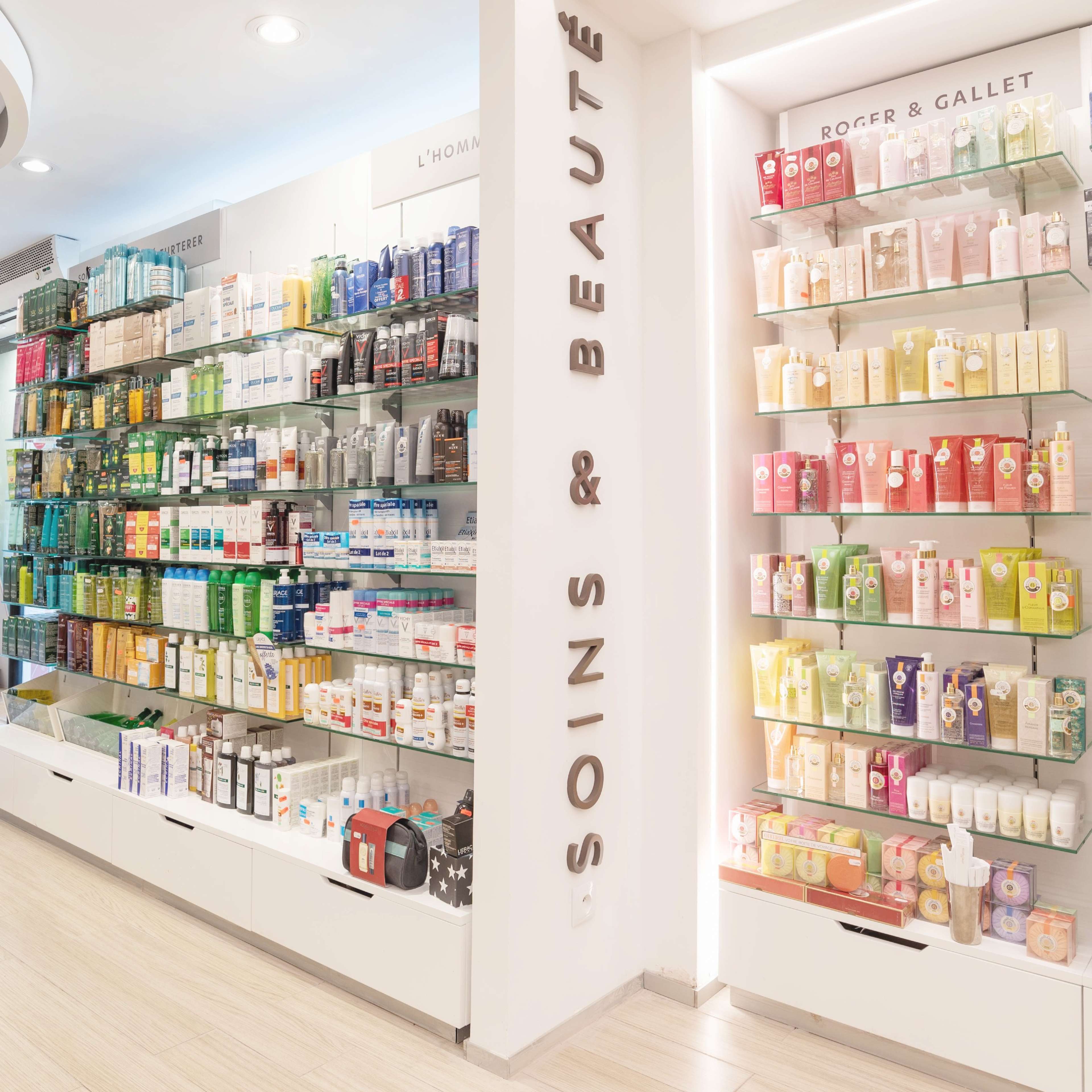 espace de dégustation de thé de la pharmacie