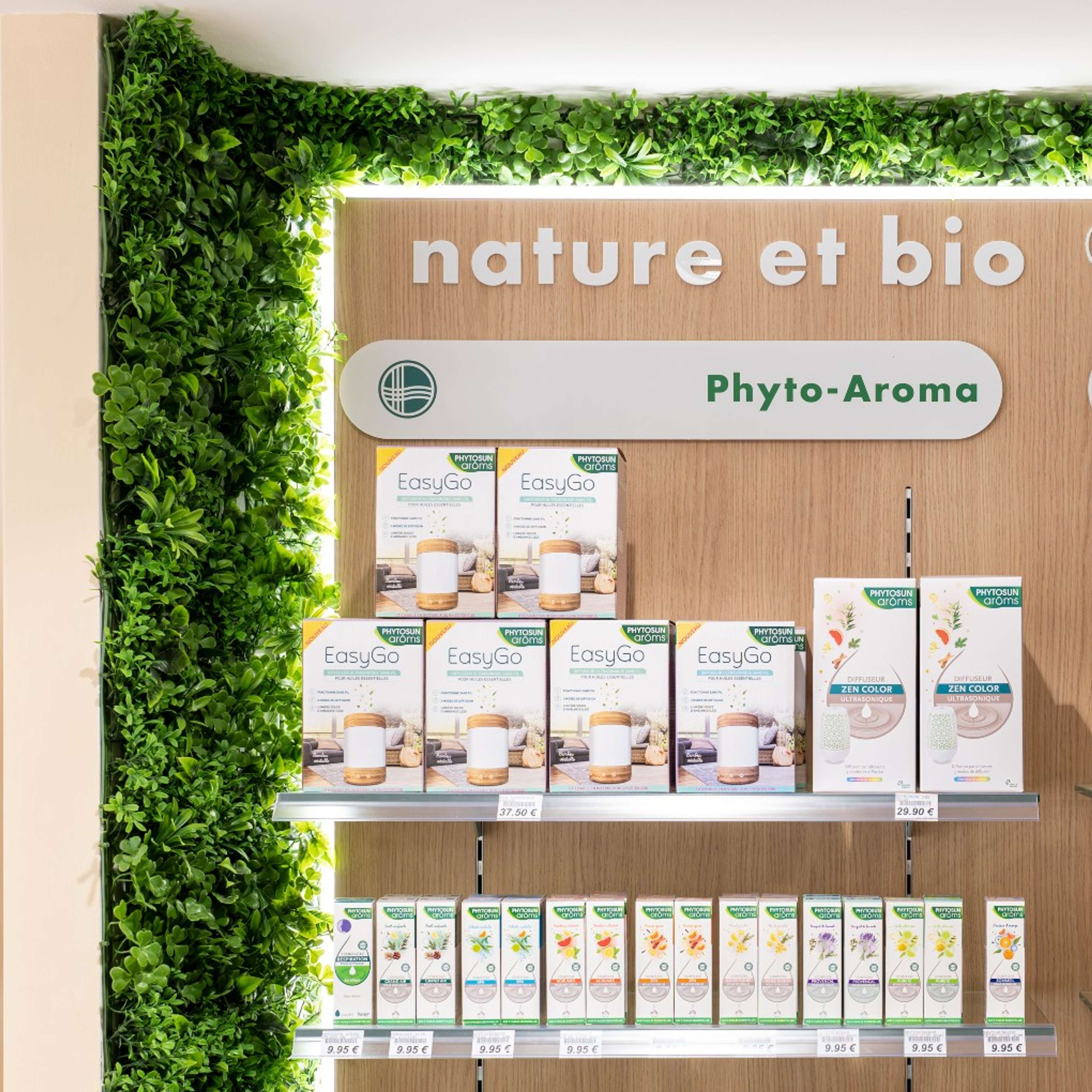 Pharmacie de l'Ornain, Agencement, remodelaçao de farmacia, espaço natura, design de interiores.