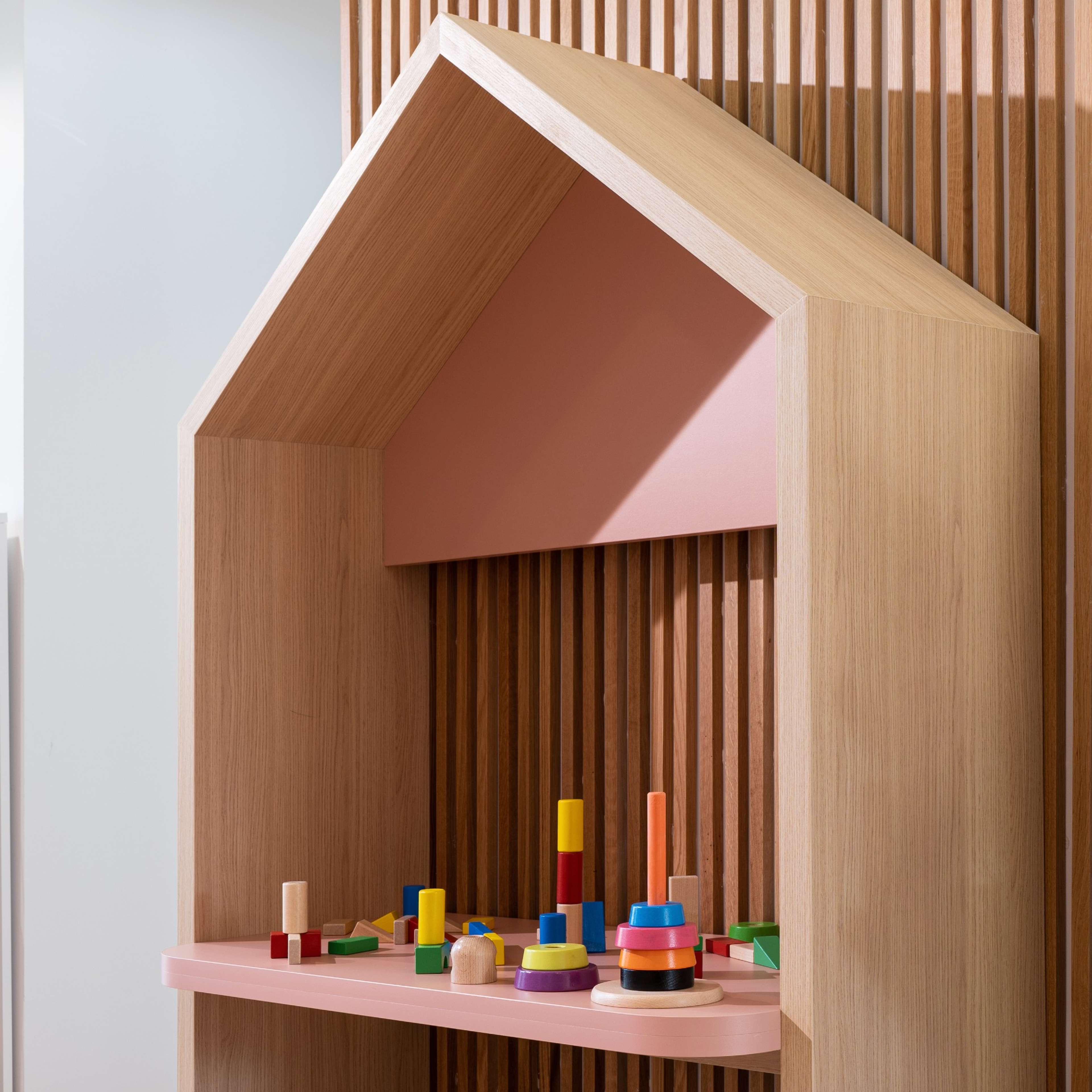 Pharmacie de L'Ornain, espaço ludico, espaço infantil, decoracao, design de interiores