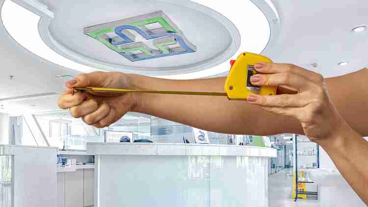 Human Sizing in the Design of Clinical Environments