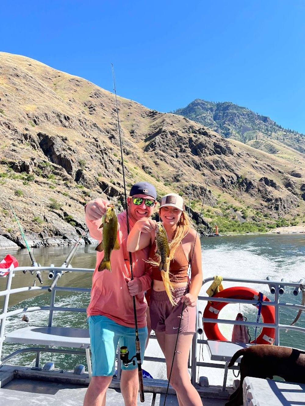Bass Fishing in Hells Canyon for Haulin Bass Fishing Tournament