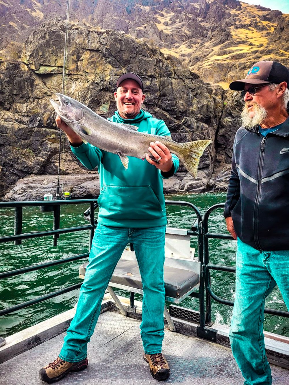 Salmon fishing in Idaho with Hammer Down River Excursions