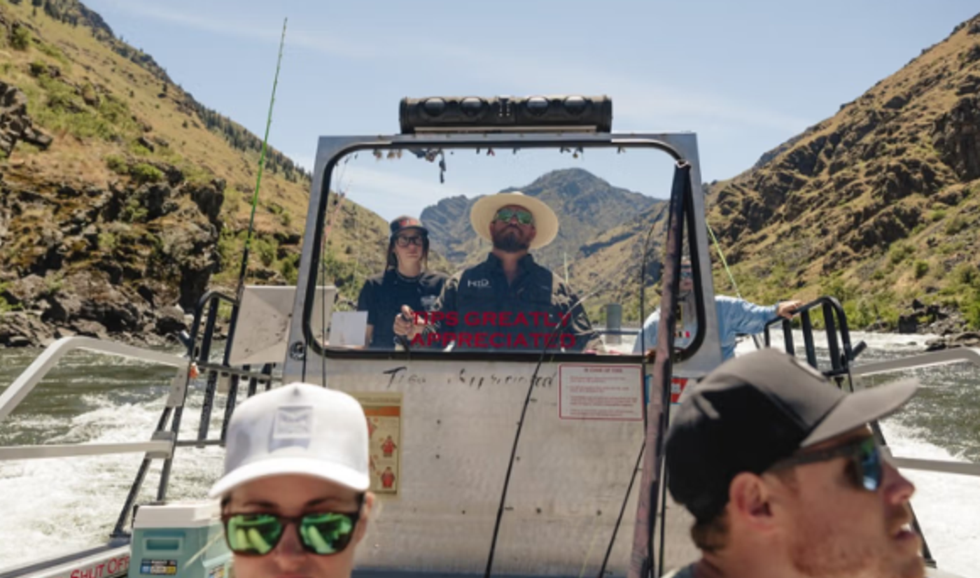 The Hammer Down crew on the water