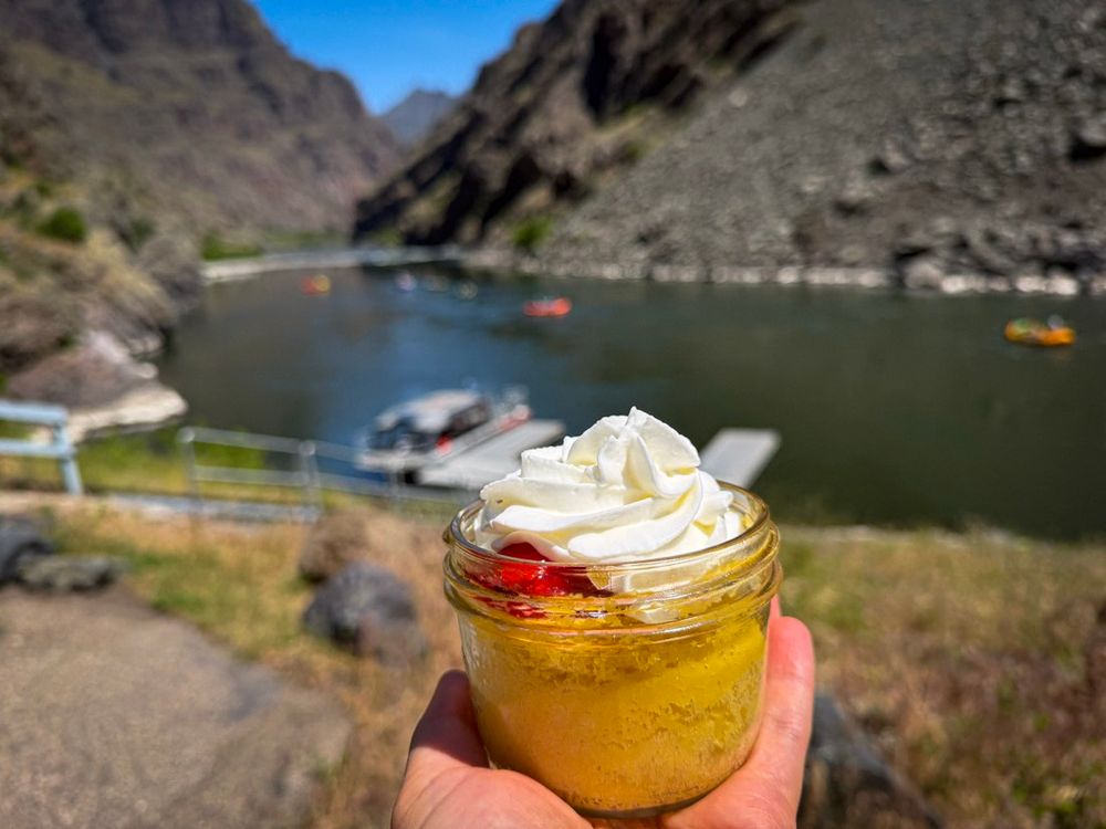 Meals included on a Hells Canyon corporate retreat