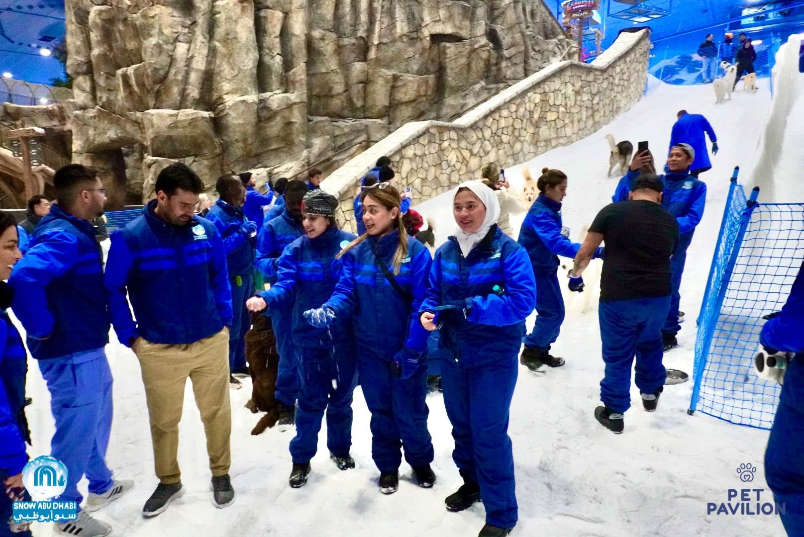 First-Ever Snow Experience for Dogs in Abu Dhabi! photo 9