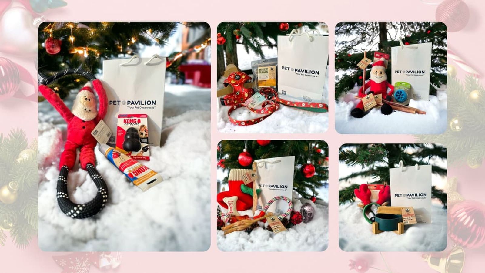 Santa Paws is Coming! Festive Gift Baskets for Your Pet Available at Pet Pavilion