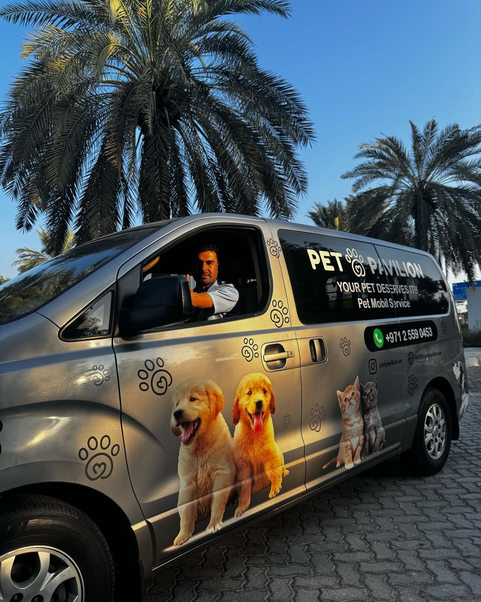 From Vet Visits to Daycare: Navigate Abu Dhabi Effortlessly with Pet Pavilion's Pet Taxi!