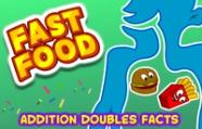 Addition Doubles Facts Game Fast Food Mindly Games