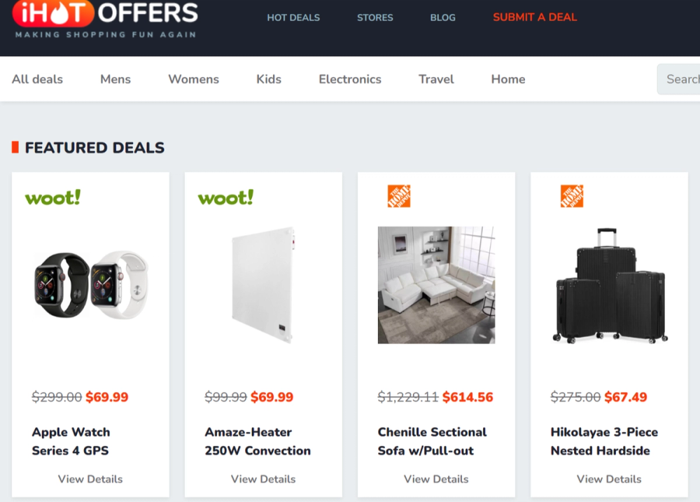 image of iHotOffers image of iHotOffers