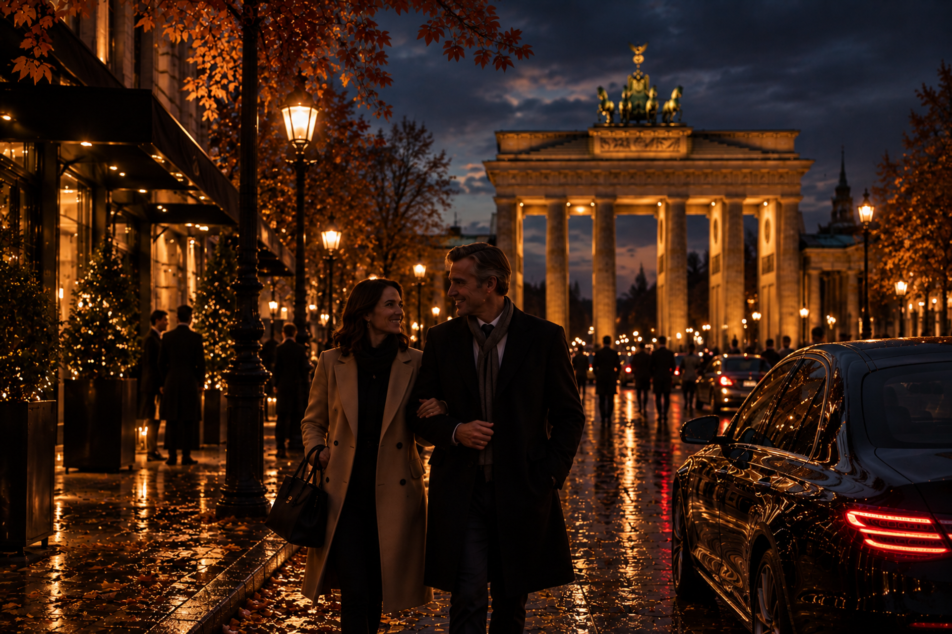Brandenburgertor im Herbst
